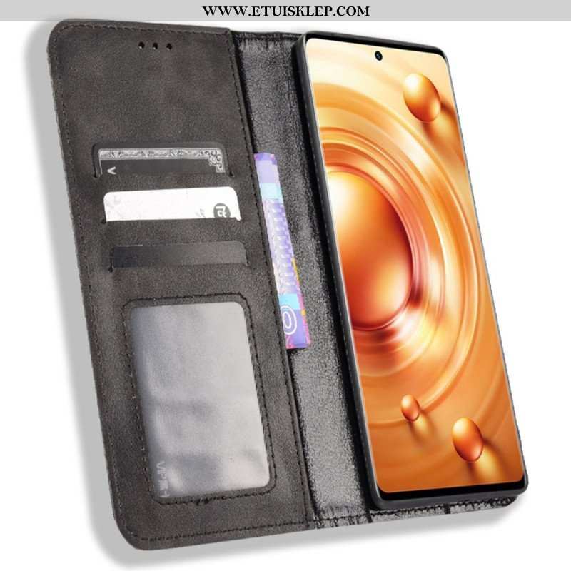 Etui Na Telefon do Vivo X80 Pro Etui Folio Stylizowany